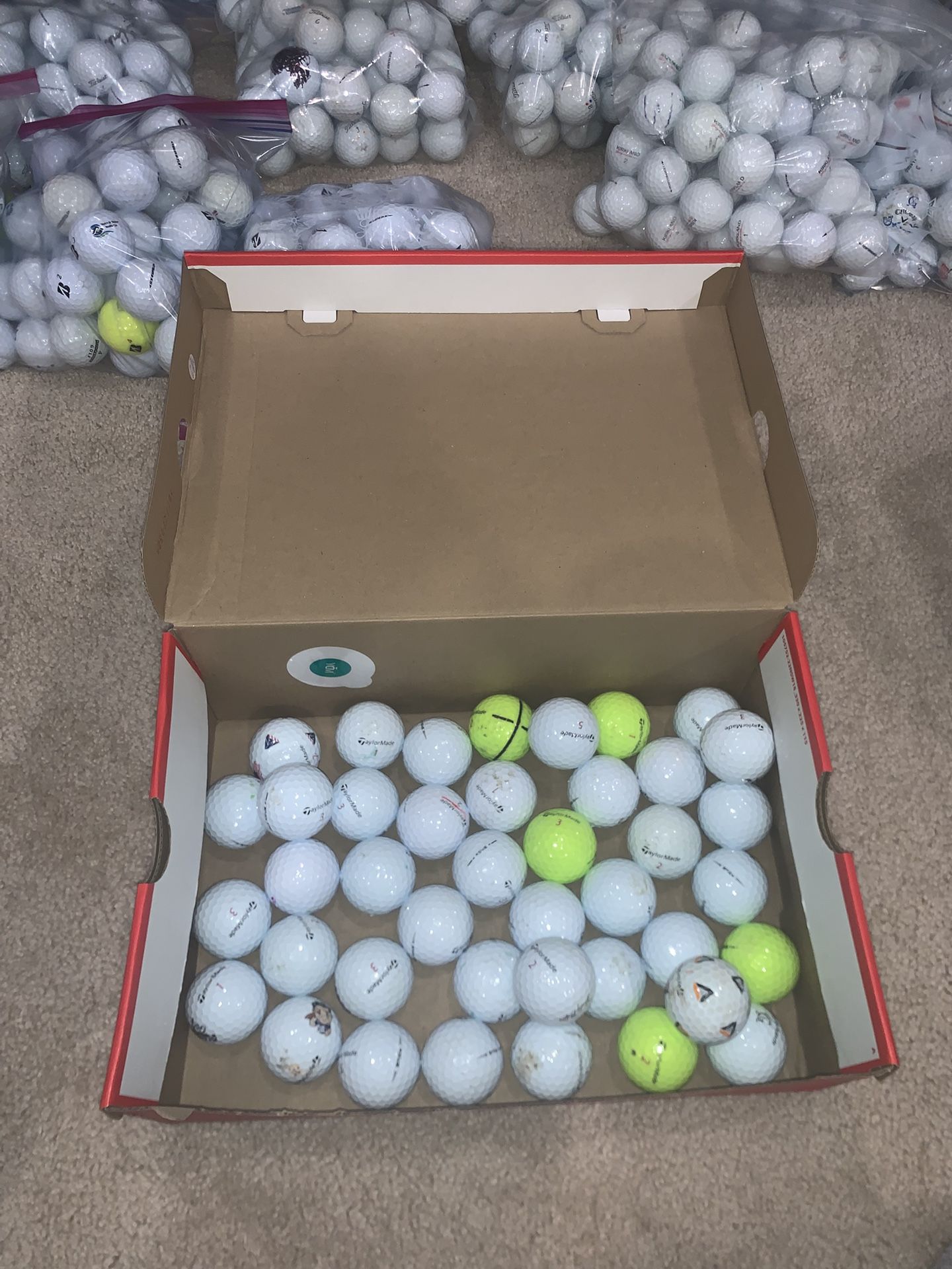 41 TaylorMade Tp5x’s