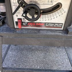 Table Saw And Miter Saw 