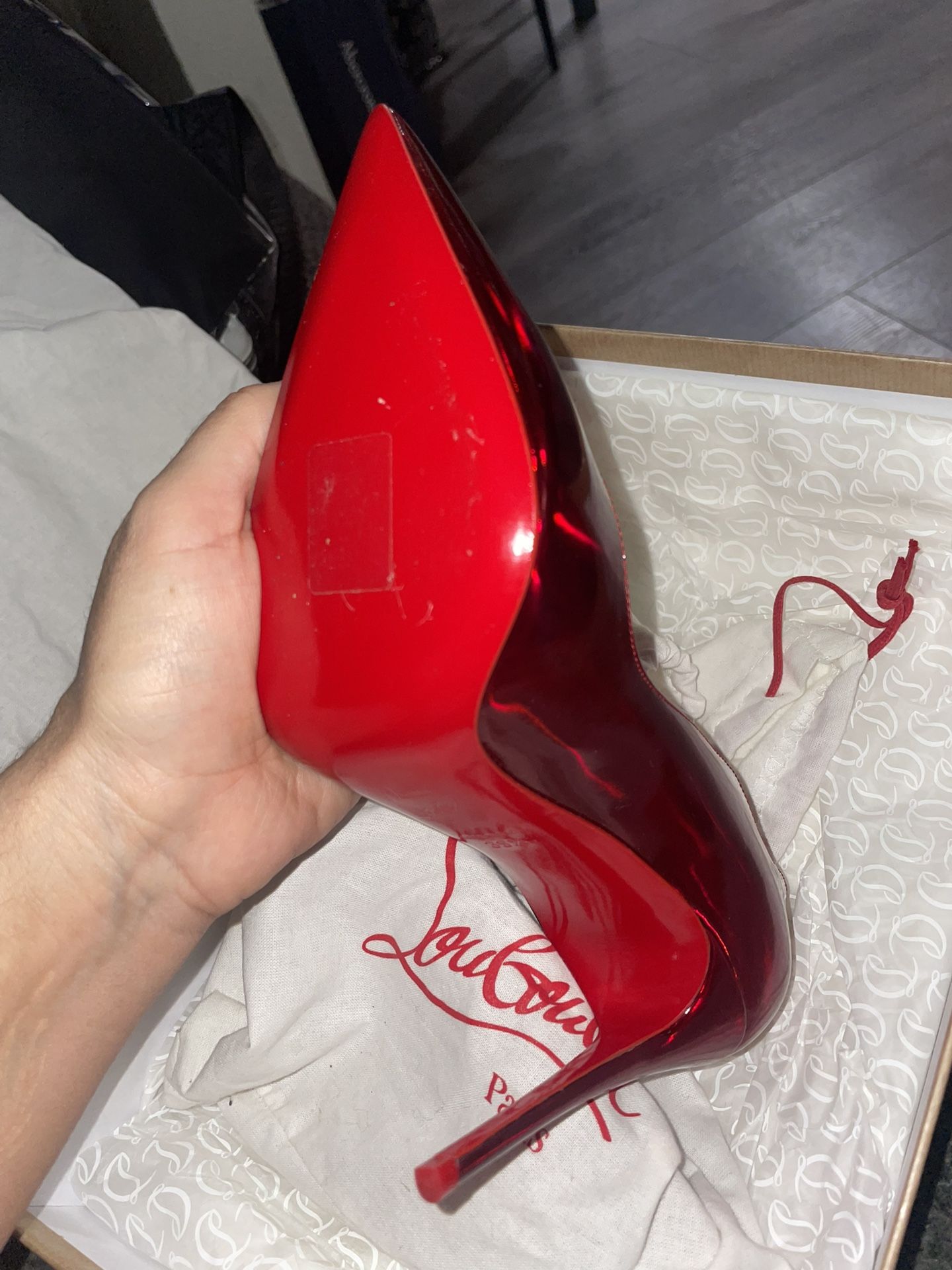 Red Authentic Christian Louboutin