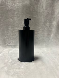 Black metal countertop liquid lotion / soap dispenser Hand Pump Bottle