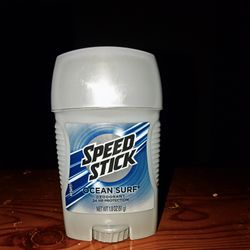 "Speed stick" (men deodorant) Scent: Ocean surf, 1.8 oz. info below