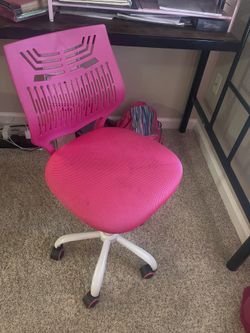 Hot Pink Computer Chair
