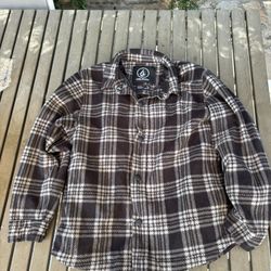 Volcom Youth Flannel Jacket – Size L (12Y)