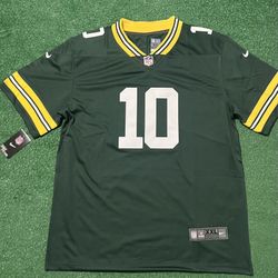 GreenBay Packers Jordan Love Green Jersey