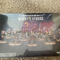 Warhammer 40k Genestealer Cult Neophyte Hybrids