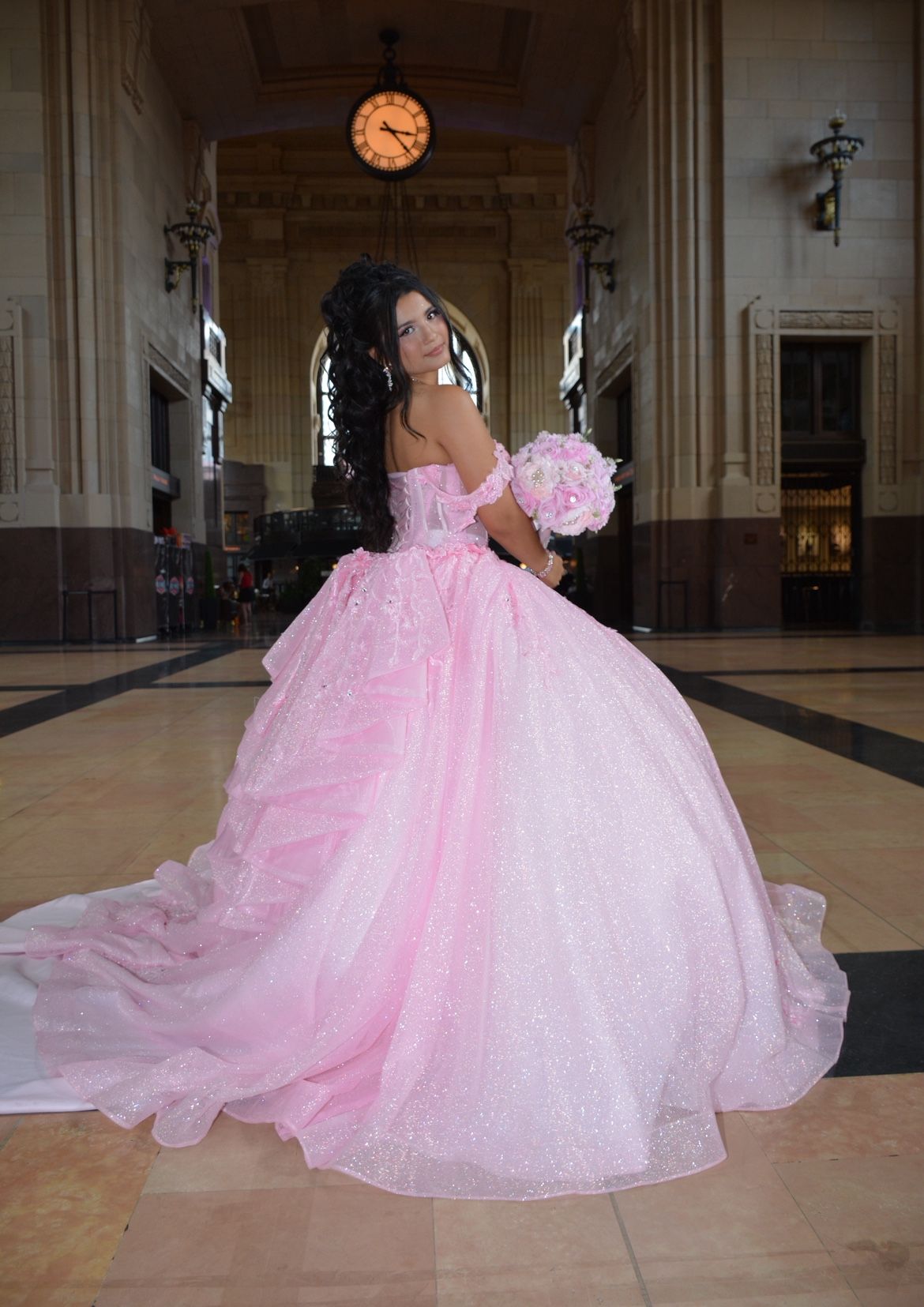 Baby Pink Quince Dress!