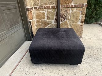 Ottoman dark gray