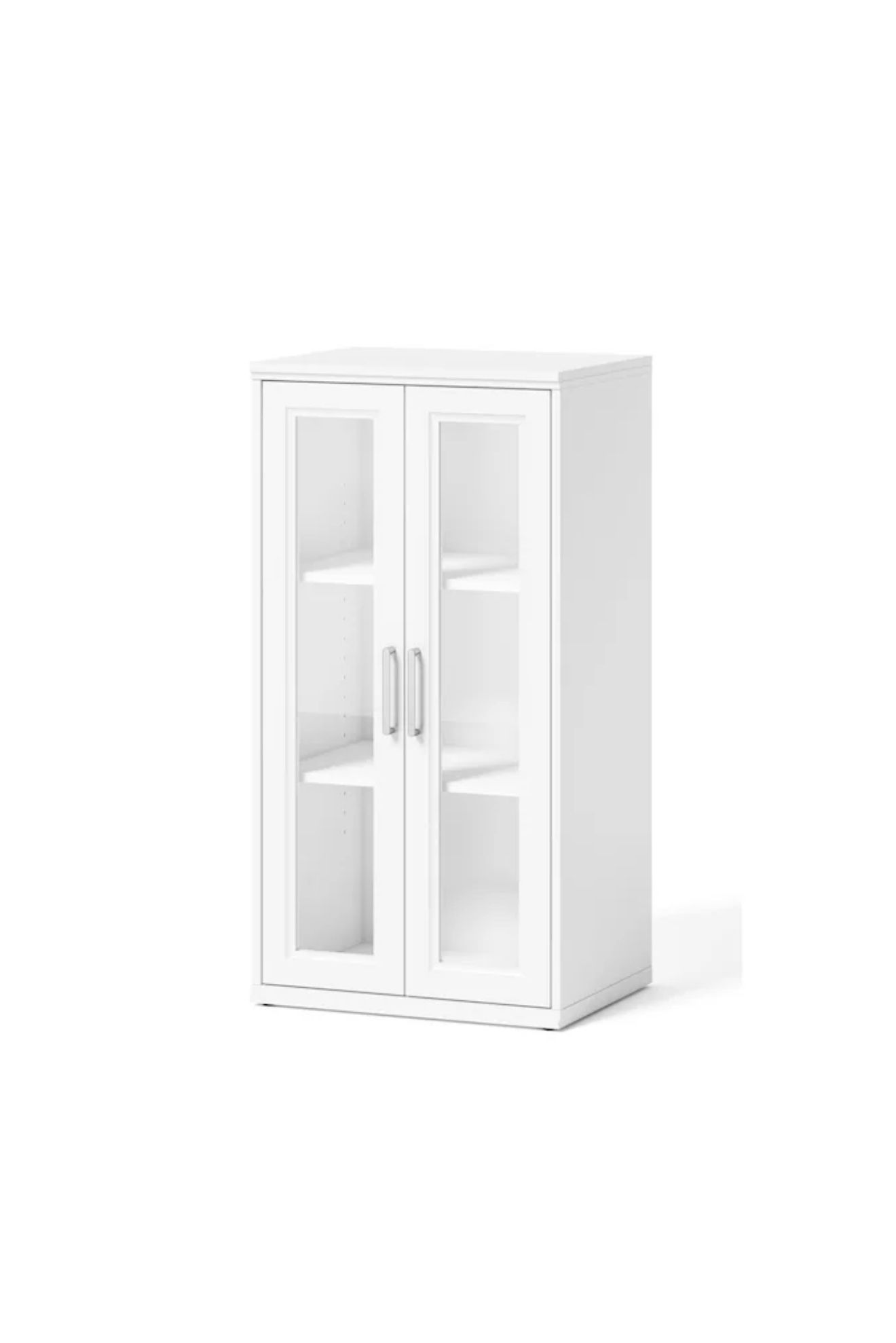 Style Selections Lana 21-in W x 16-in D x 40.2-in H White Solid Wood closet tower (With 2 Shelves)