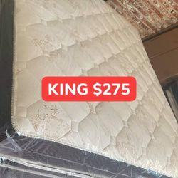 King Regular Mattress Set 