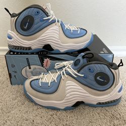 Nike Air Penny 2 x Social Status White Blue Sneakers 