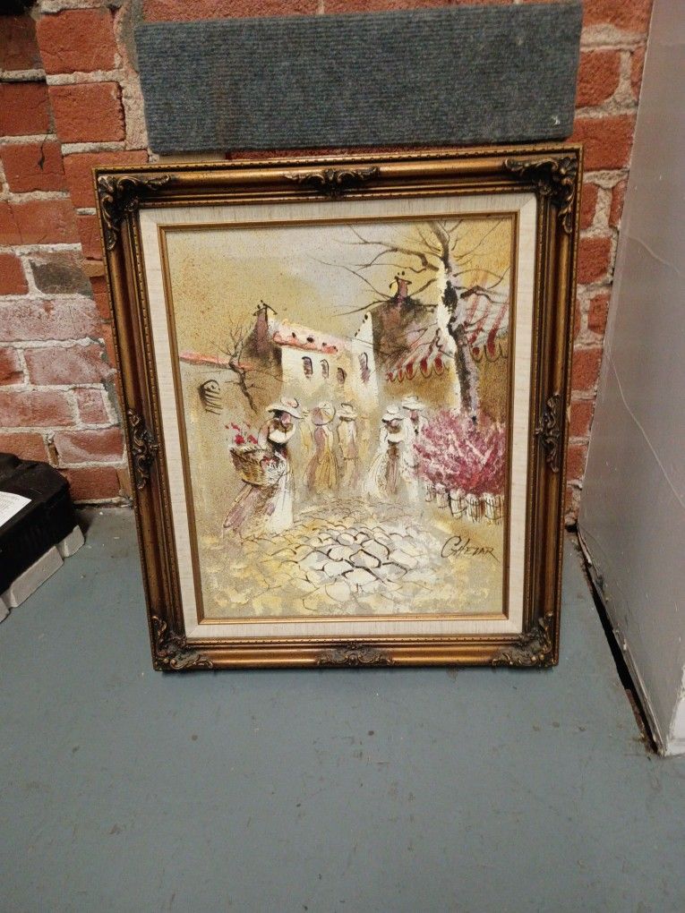 Boris Ghezar Oil Paiinting