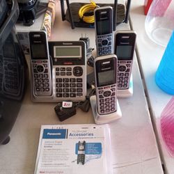 Panasonic 4 Phones 