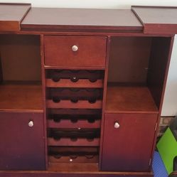 Beautiful bar with extendable top. Check photos. $99 OBO