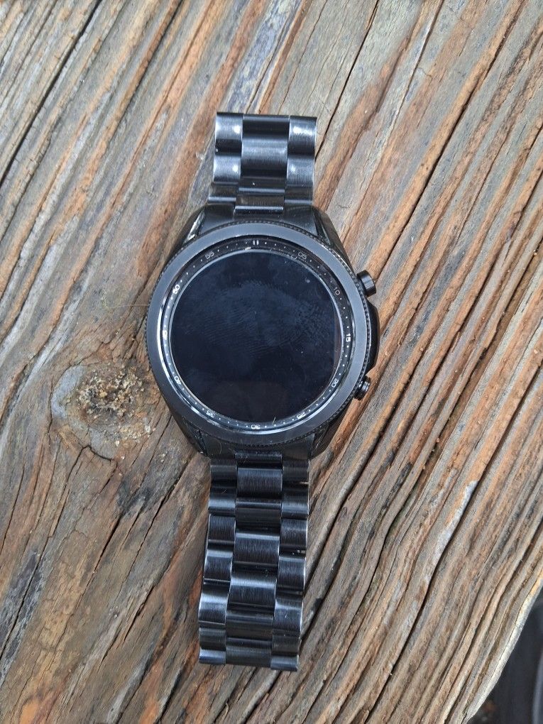 48mm Samsung Watch With Metal Band 