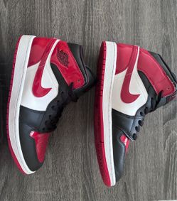 Red Jordan 1s