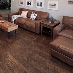 Very Nice Real Leather Furniture Set