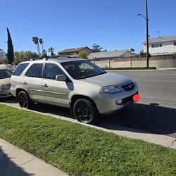 2003 Accura MDX 
Automatic 
runs very good 
no isues
Clean title
curent tags 2027
AC WORK
new tires
smog done
Factory Rear Diff Locker
ac cold
new tir