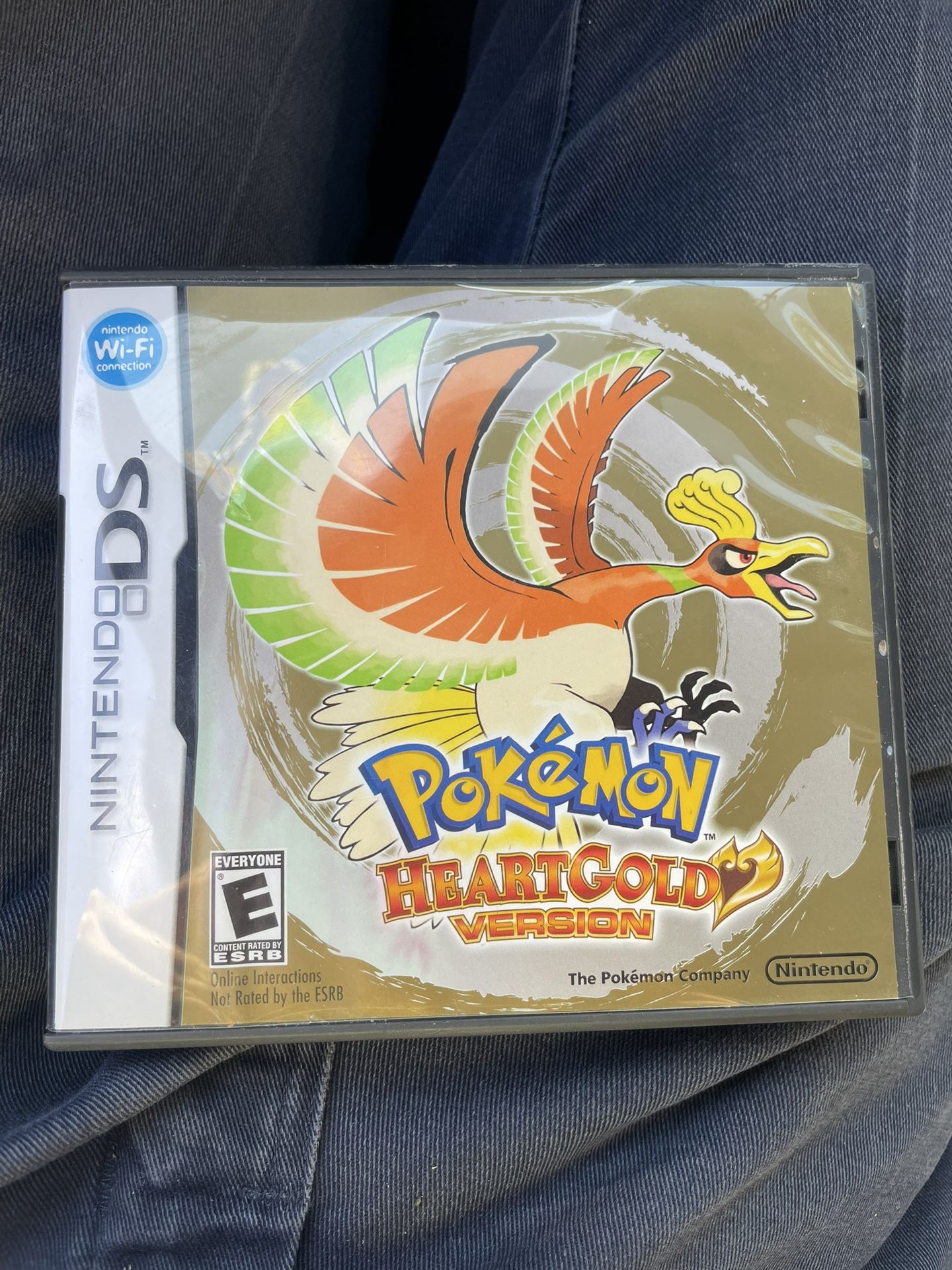 Pokemon Heartgold Case and Manual NO GAME