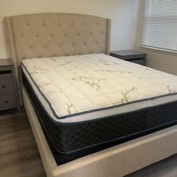 Bed And Mattress Queen Pillow Top 