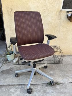 Steel Case Office Chair 