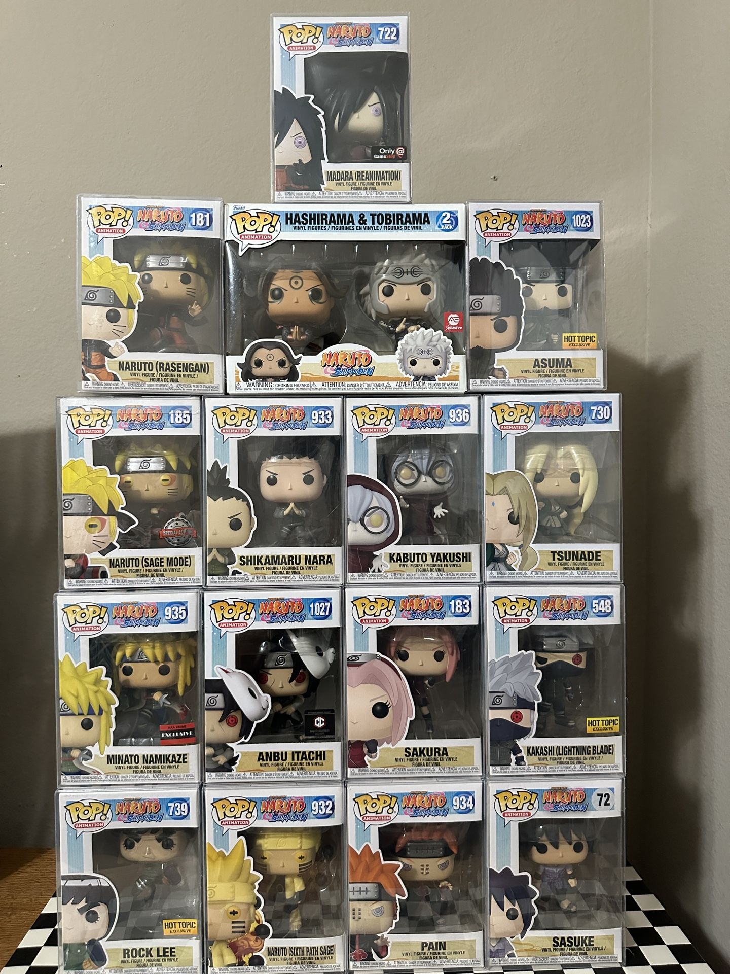 Naruto Funko pops
