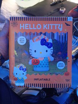Inflatable Halloween hello kitty