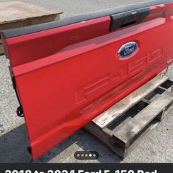 Red Ford F150 2018 to 2024 Ford F-150 Red OEM Pickup Truck Tailgate Back-Up Camera Assembly