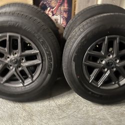 Jeep Wrangler Gladiator 2025 Wheels And Tires Brigestone Dueler 245/75/17