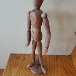 IKEA Wooden Artist Jointed Pose-able Mannequin 13”