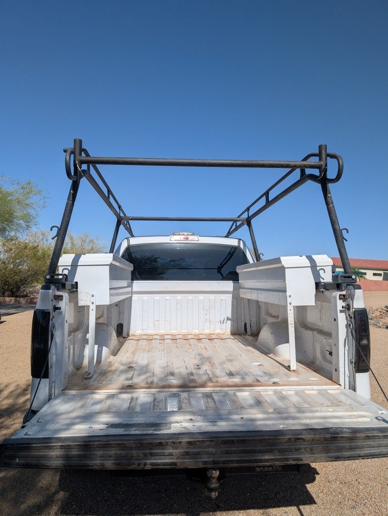Ladder Rack And Tool Boxes