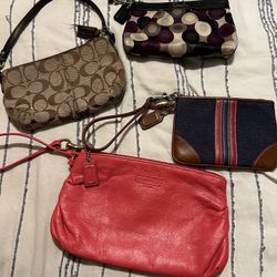 Vintage Coach Wristlets