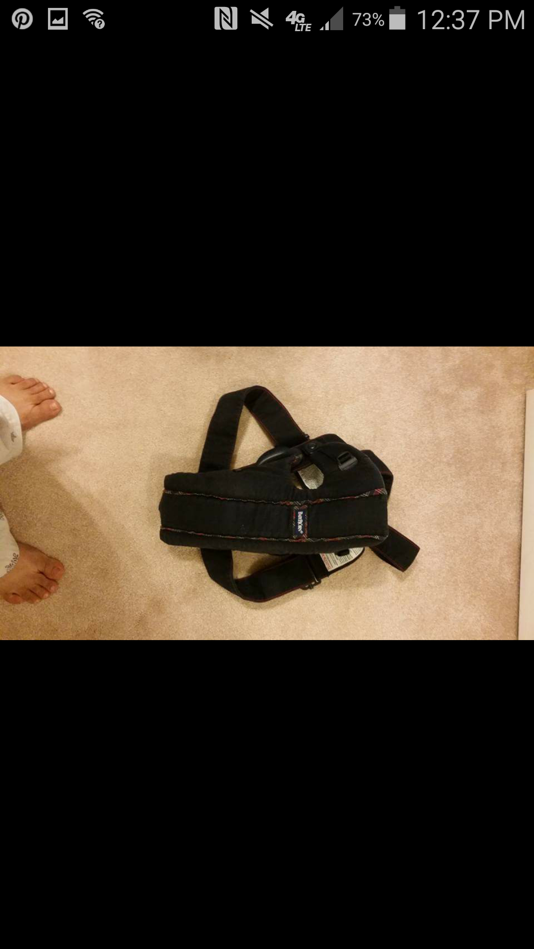 Bjorn baby carrier $ 25 located in Dickinson