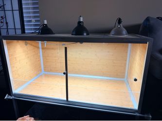 Zen Habitats 4x2x2 PVC Bearded Dragon + Stand $750 obo
