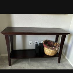 Pottery Barn Console Table 