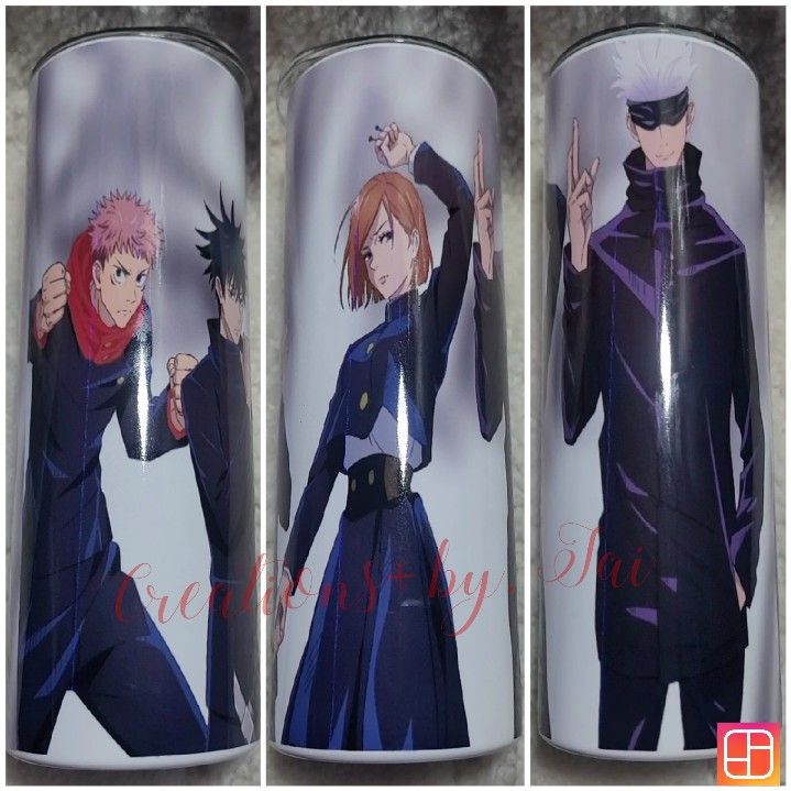 Personalized Skinny Tumblers Jujutsu Kaisen 20oz 
