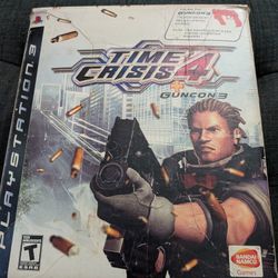 Time Crisis 4 with GunCon 3 for PlayStation 3