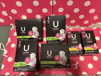 KOTEX PADS AND LINERS BUNDLE.