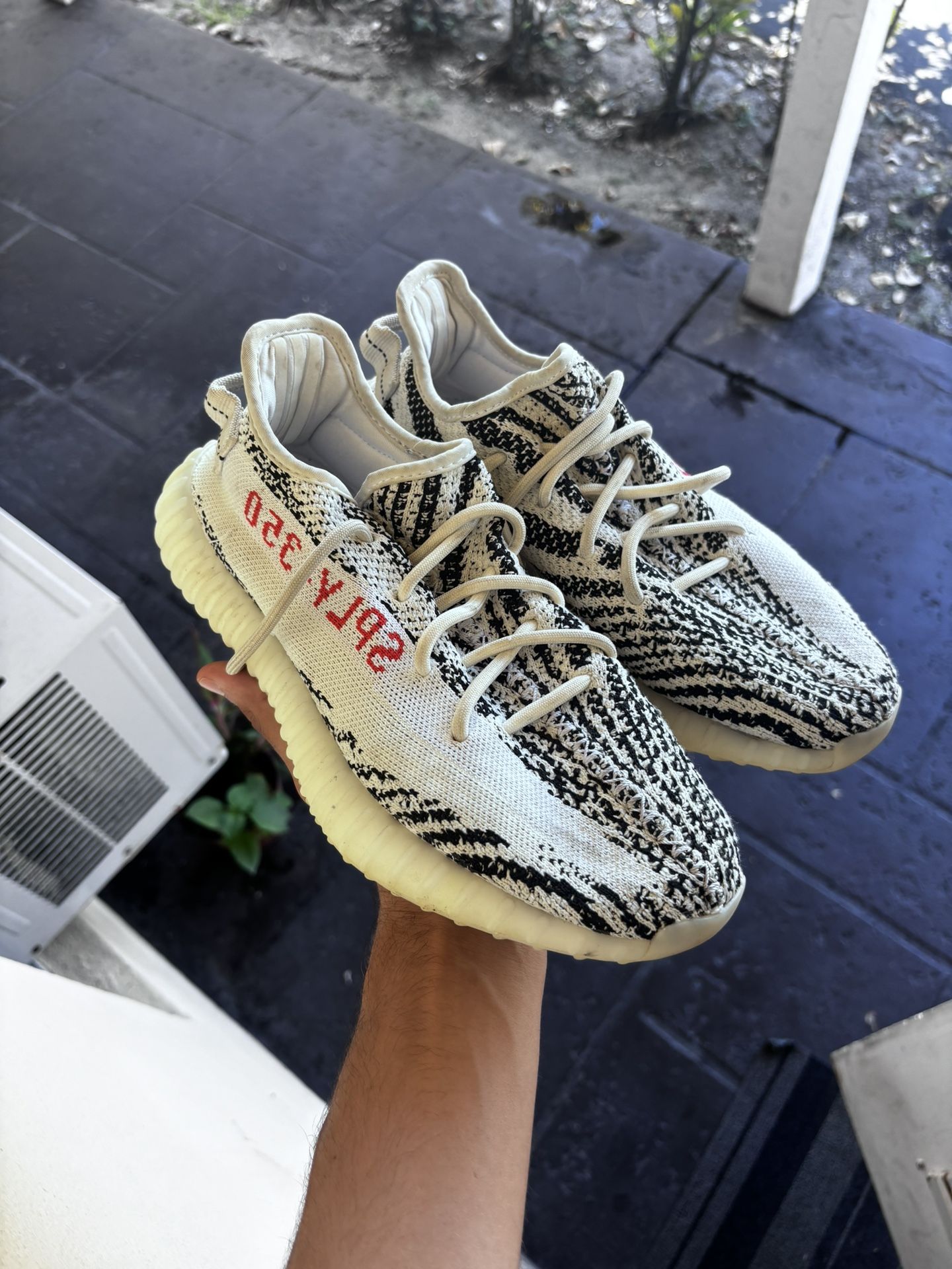 Mens Yeezy 350 V2 Zebra Size Kanye West Adidas