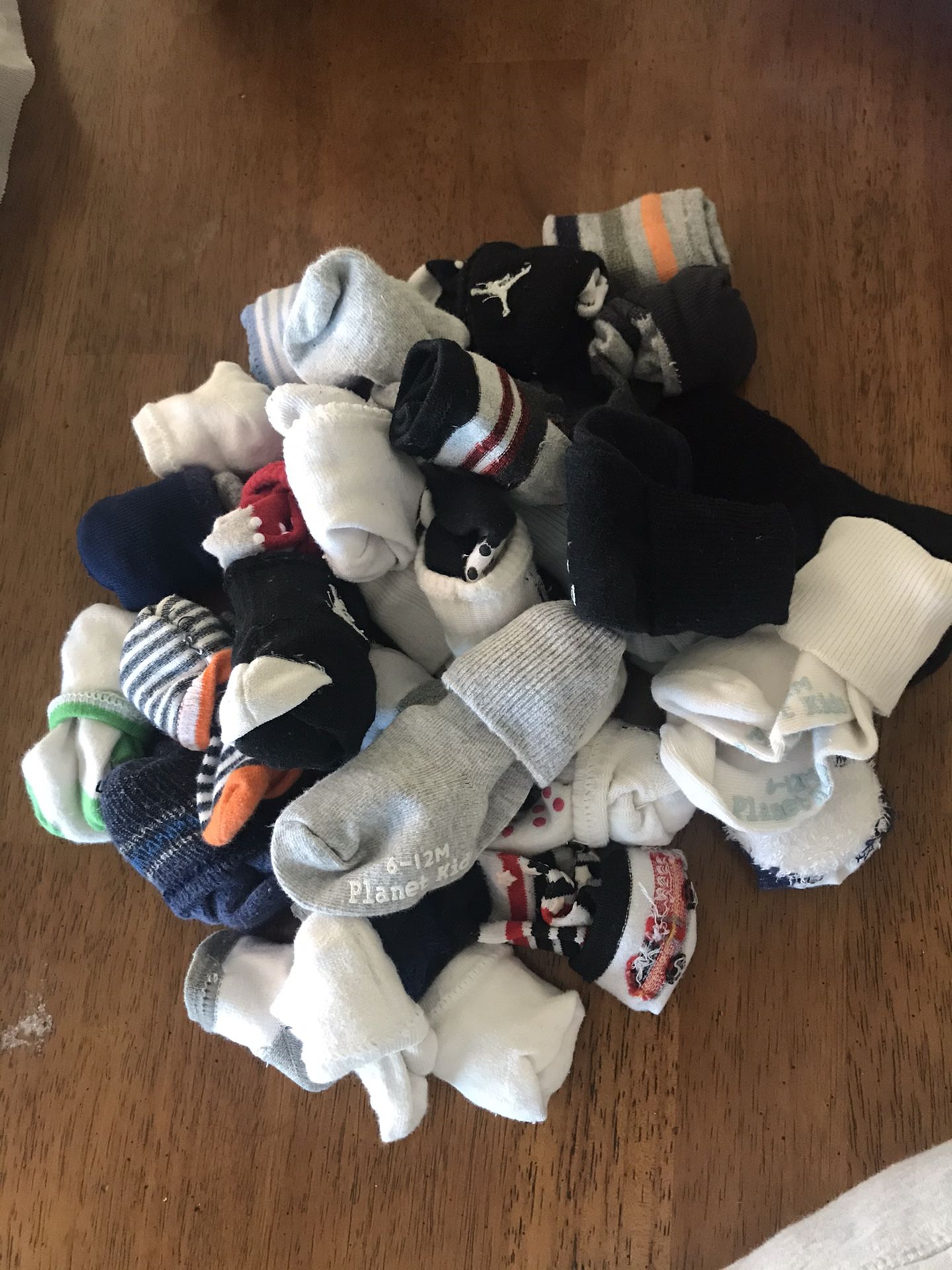 Boys Baby Socks 6-12m