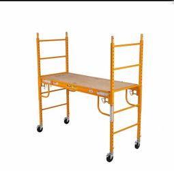 Used BIL-JAX Scaffold Tower: Steel, 2 ft to 4 ft.