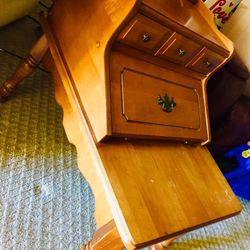 Set Of Two End Tables With Storage 