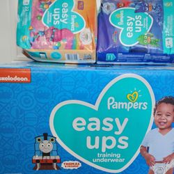 Pampers Easy Up Diapers  2t 3t 4t