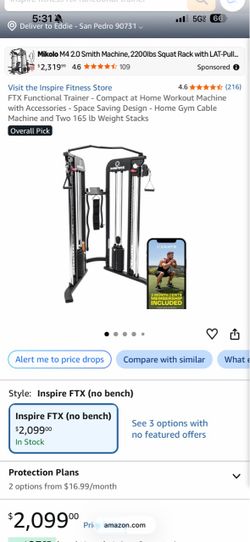 FTX INSPIRE HOME GYM