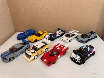 LEGO Speed Champions Car Collection – Lot of 9