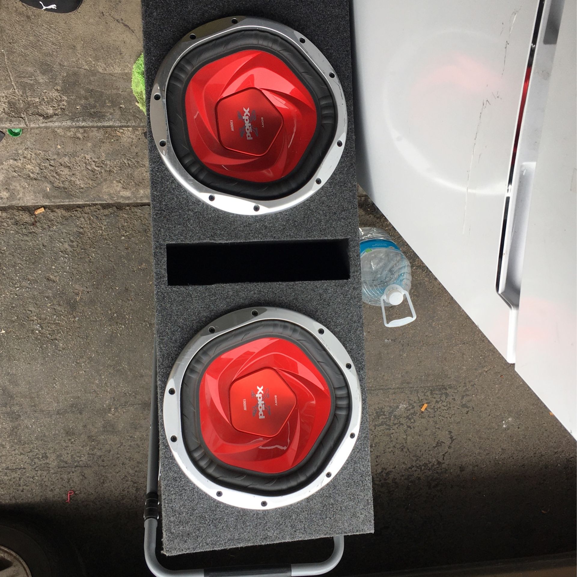 SONY Xplod レッドウーファー Sony F-Series 6-1/2
