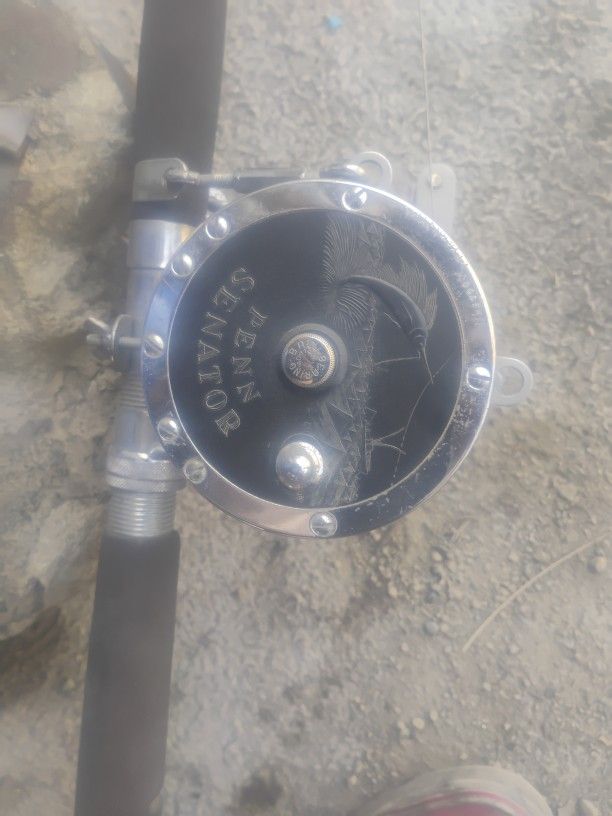 Penn Senator 9.0 And Custom Deep Sea Rod