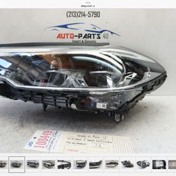 2017-2020 BMW 5 SERIES 540i G30 F90 LH LED ADAPTIVE HEADLIGHT OEM 2019 JD108449