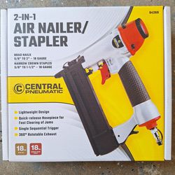 Air Nailer and Stapler