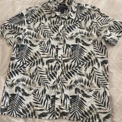 American Tag , Gray Charcoal And Cream , Large