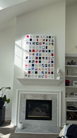 Hand painted Wall art